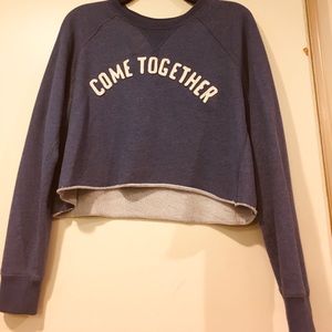 BlueAbercrombie and Fitch Crop Top
